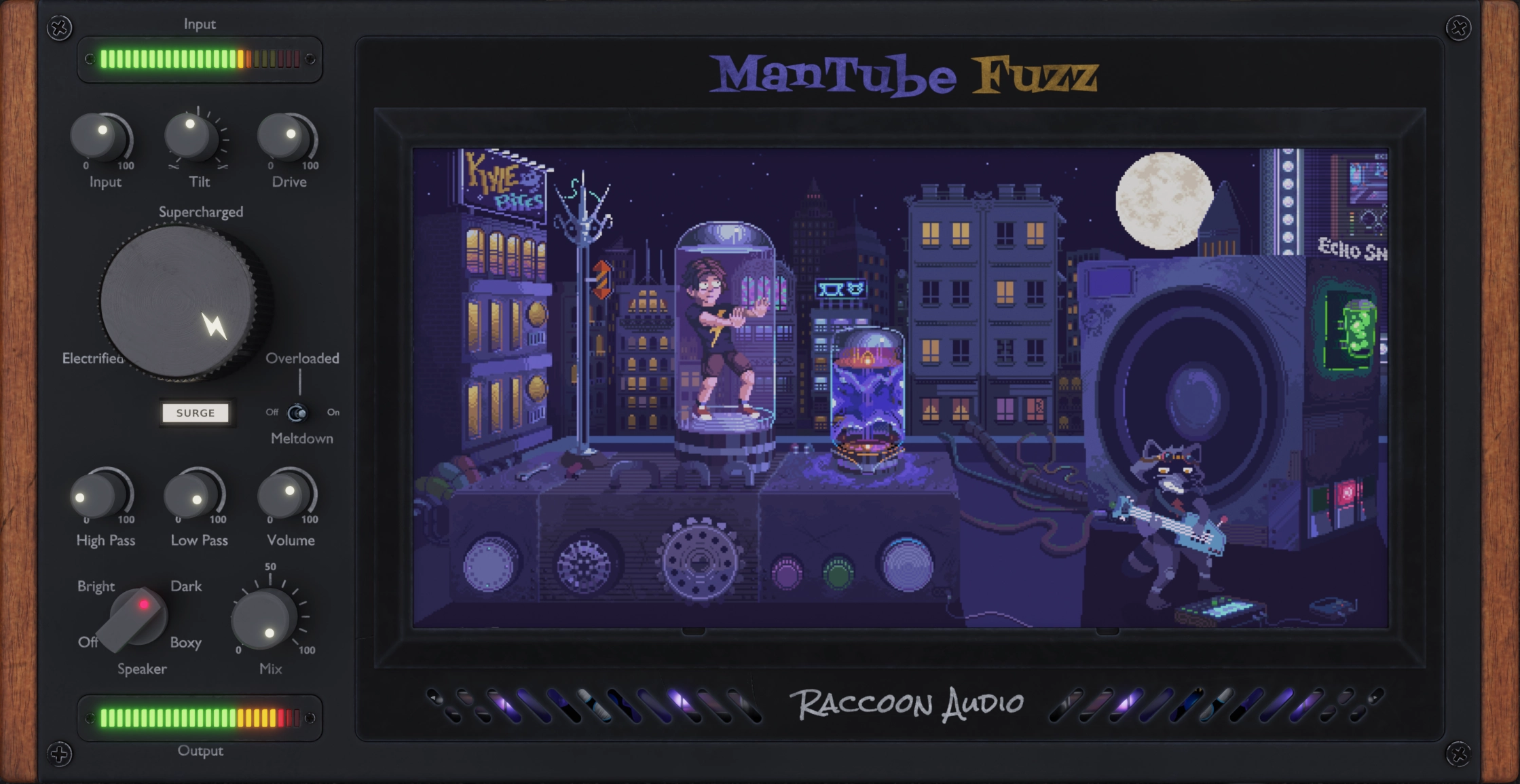 ManTube Fuzz interface