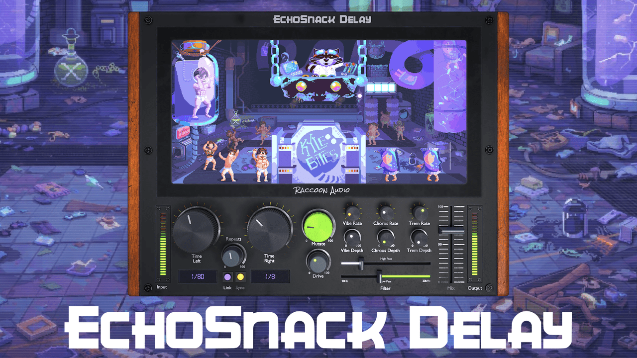 EchoSnack Delay demo video thumbnail